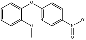 2-(2-Methoxyphenoxy)-5-nitropyridine Structure