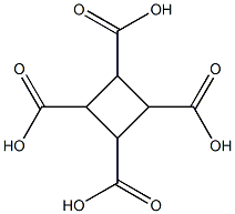트랜스,트랜스,트랜스-사이클로부탄테트라칼복실산 구조식 이미지