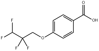 4-(2,2,3,3-tetrafluoropropoxy)benzoic acid Structure