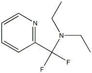 2-Pyridinemethanamine,N,N-diethyl--alpha-,-alpha--difluoro-(9CI) Structure