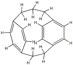 Tricyclo[9.2.2.24,7]heptadeca-1(13),4,6,11,14,16-hexaene Structure