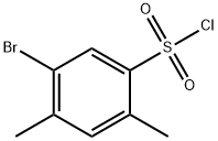 5-bromo-2,4-dimethylbenzenesulfonyl chloride(SALTDATA: FREE) Structure