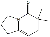 5(1H)-Indolizinone,2,3,6,7-tetrahydro-6,6-dimethyl-(9CI) 구조식 이미지