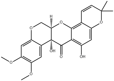 11-Hydroxytephrosin 구조식 이미지