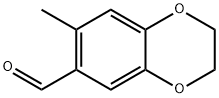 7-methyl-2,3-dihydro-1,4-benzodioxine-6-carbaldehyde(SALTDATA: FREE) Structure