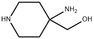 4-Piperidinemethanol,4-amino-(9CI) Structure