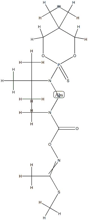 METHYLN-((((((1,1-DIMETHYLETHYL)(5,5-DIMETHYL-2-THIOXO-1,. Structure