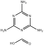 formic acid, compound with 1,3,5-triazine-2,4,6-triamine Structure