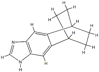 5,8-Ethano-1H-naphth[2,3-d]imidazole,5,6,7,8-tetrahydro-(7CI,8CI) Structure