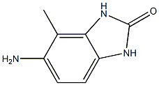 2H-Benzimidazol-2-one,5-amino-1,3-dihydro-4-methyl-(9CI) 구조식 이미지