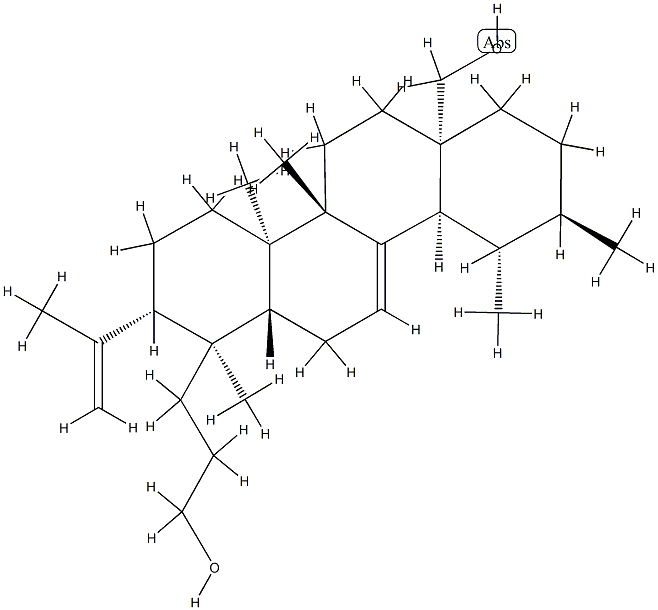 3,4-Secours-4(23),12-diene-3,28-diol 구조식 이미지