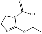 1H-Imidazole-1-carboxylicacid,2-ethoxy-4,5-dihydro-(9CI) 구조식 이미지