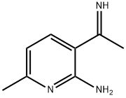 2-Pyridinamine,3-(1-iminoethyl)-6-methyl-(9CI) Structure