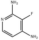 2,4-피리딘디아민,3-플루오로-(9CI) 구조식 이미지