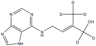 [2H5]trans-ZEATIN (D-Z) Structure