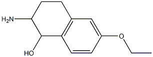 1-Naphthalenol,2-amino-6-ethoxy-1,2,3,4-tetrahydro-(9CI) Structure