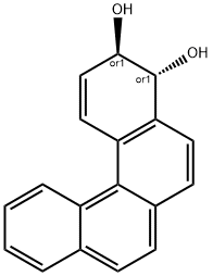 benzo(c)phenanthrene 3,4-dihydrodiol Structure