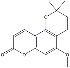 Alloxanthoxyletin Structure