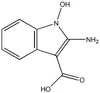 1H-Indole-3-carboxylicacid,2-amino-1-hydroxy-(9CI) Structure