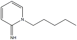 2(1H)-Pyridinimine,1-pentyl-(9CI) Structure