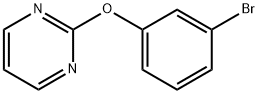 2-(3-bromophenoxy)pyrimidine Structure