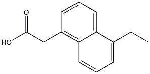 1-Naphthaleneaceticacid,5-ethyl-(9CI) Structure