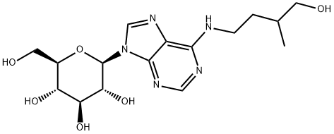 DIHYDROZEATIN-9-GLUCOSIDE (DHZ9G) 구조식 이미지