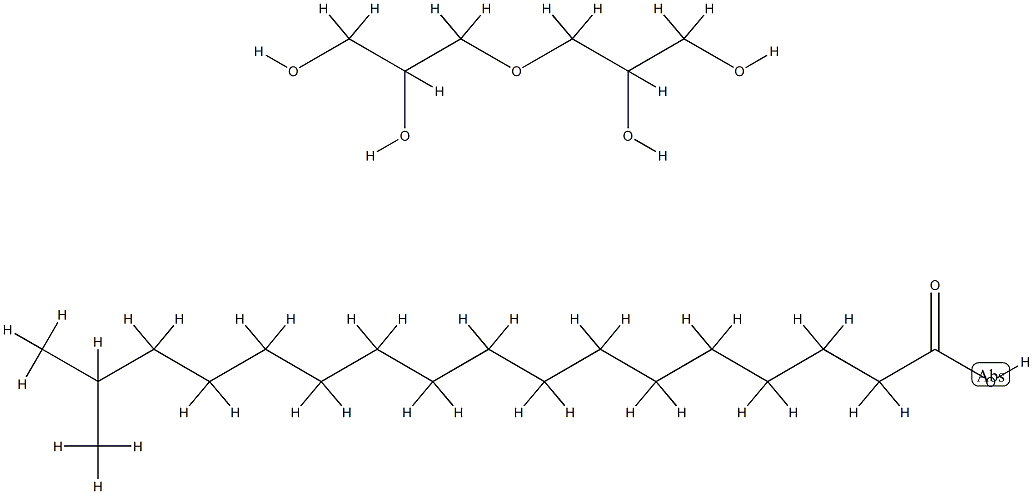 Polyglyceryl-2 Isostearate Structure