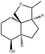 1H,3H-Indeno[1,7a-c]furan-6-ol,octahydro-3-methyl-,(3aS,5aR,6S,9aR)-(9CI) 구조식 이미지