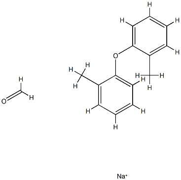 Formaldehyde, polymers with sulfonated 1,1-oxybismethylbenzene, sodium salts Structure