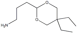 1,3-Dioxane-2-propanamine,5,5-diethyl-(9CI) Structure