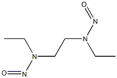 NNDINITROSONNDIETHYLETHYLENEDIAMINE Structure