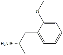 벤젠에탄아민,2-메톡시-α-메틸-,(αS)- 구조식 이미지