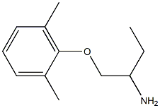 2-부탄아민,1-(2,6-디메틸페녹시)-(9CI) 구조식 이미지