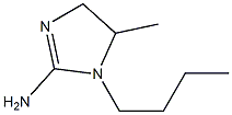 1H-Imidazol-2-amine,1-butyl-4,5-dihydro-5-methyl-(9CI) Structure