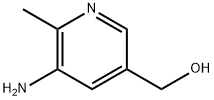 3-피리딘메탄올,5-아미노-6-메틸-(9CI) 구조식 이미지
