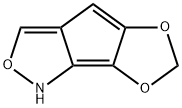 1H-[1,3]Dioxolo[4,5]cyclopent[1,2-c]isoxazole(9CI) Structure