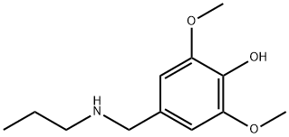 2,6-dimethoxy-4-[(propylamino)methyl]phenol 구조식 이미지