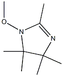 1H-Imidazole,4,5-dihydro-1-methoxy-2,4,4,5,5-pentamethyl-(9CI) 구조식 이미지