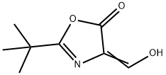 5(4H)-Oxazolone,2-(1,1-dimethylethyl)-4-(hydroxymethylene)-(9CI) 구조식 이미지