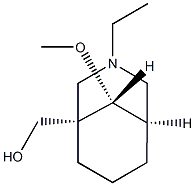 3-Azabicyclo[3.3.1]nonane-1-methanol,3-ethyl-9-methoxy-,(1R,5S,9S)-rel-(9CI) Structure