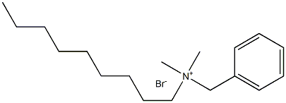 Benzyldimethyl(nonyl)aminium·bromide Structure