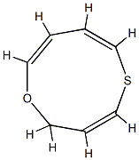 2H-1,5-옥사티오닌 구조식 이미지