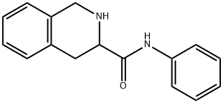 3-Isoquinolinecarboxamide,1,2,3,4-tetrahydro-N-phenyl-(9CI) Structure