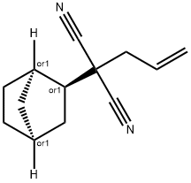 Propanedinitrile, (1R,2S,4S)-bicyclo[2.2.1]hept-2-yl-2-propenyl-, rel- (9CI) 구조식 이미지