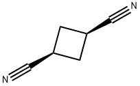 1β,3β-Cyclobutanedicarbonitrile Structure