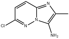 6-Chloro-2-methylimidazo[1,2-b]pyridazin-3-amine Structure