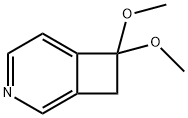 3-Azabicyclo[4.2.0]octa-1,3,5-triene,7,7-dimethoxy-(9CI) 구조식 이미지