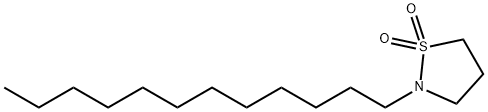 2-Dodecylisothiazolidine 1,1-dioxide Structure