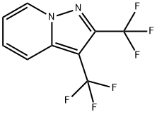 2,3-Bis(trifluoromethyl)pyrazolo[1,5-a]pyridine Structure